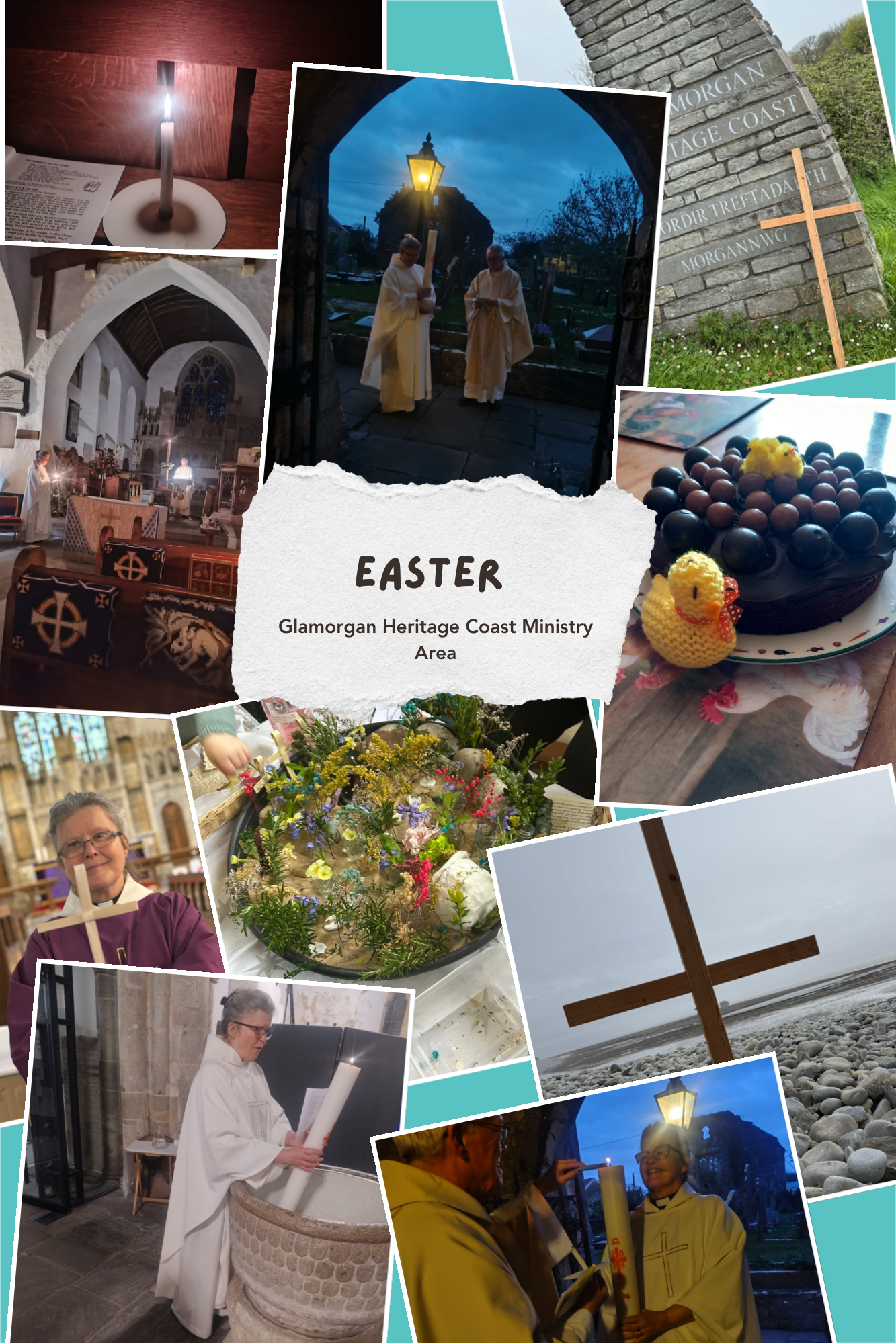 Easter collage